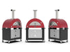 ALFA Moderno 3 Antique Red on stands
