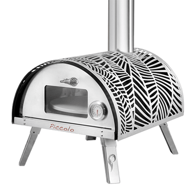 Piccolo Pizza Oven With Rotating Floor in midnight black